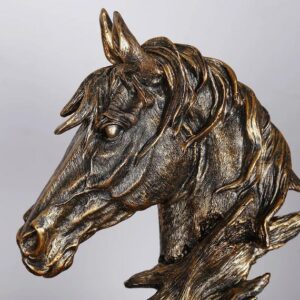 Horse Head Figurine Sculpture