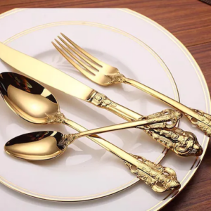 Gold Plated Flatware